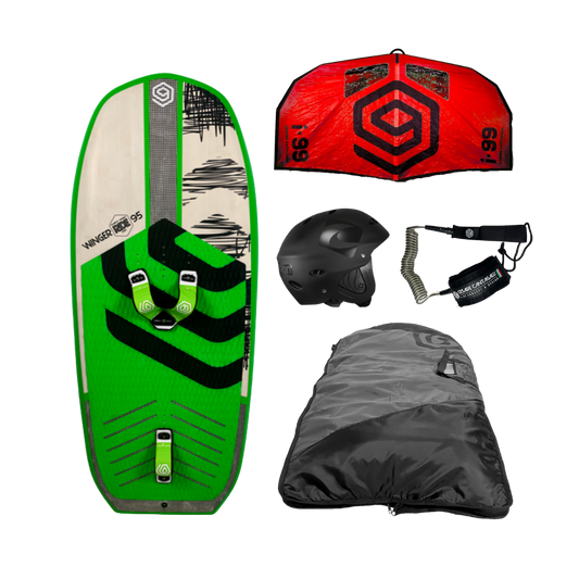 Tabla Wing 95 + Vela Wing 5.0+ Accesorios